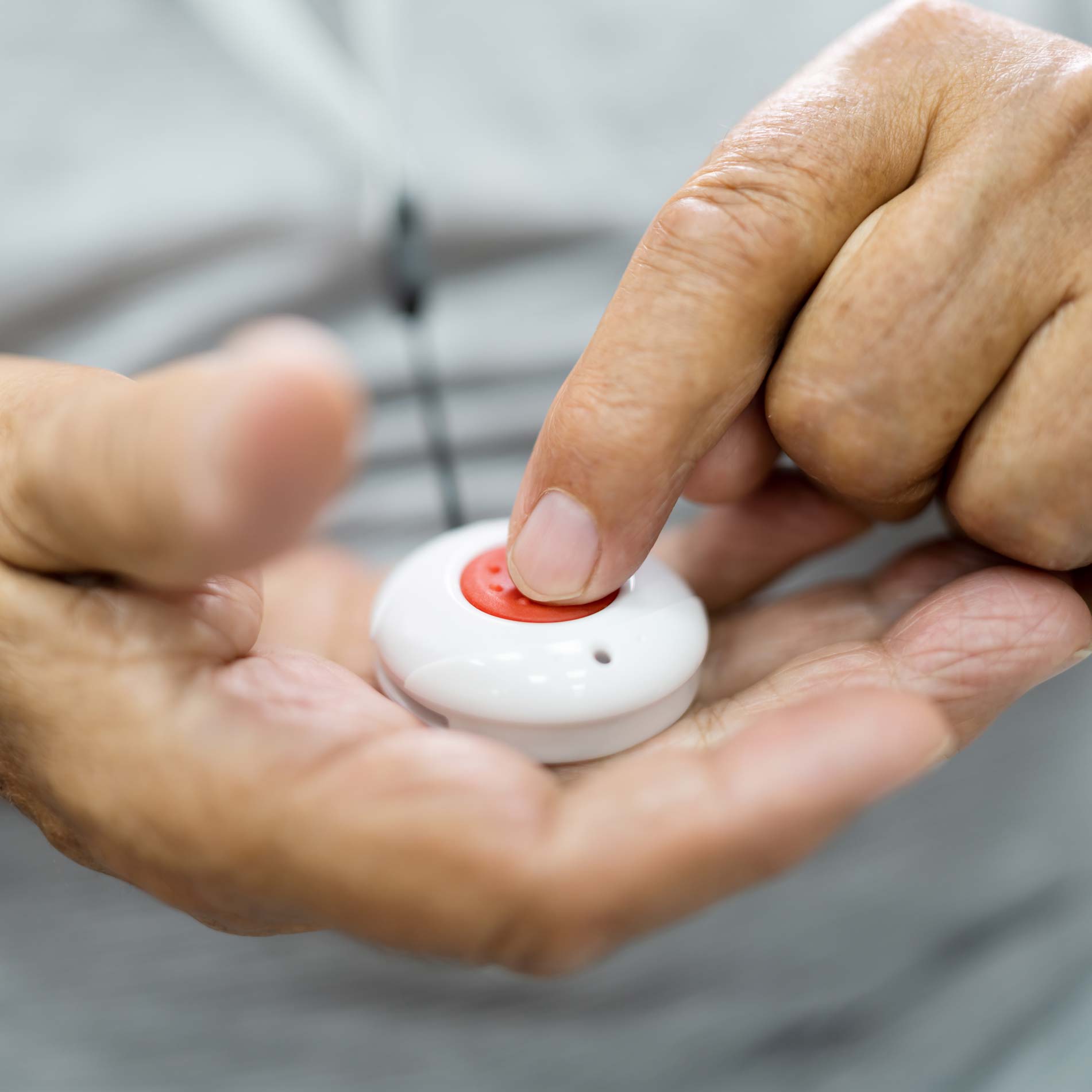 An emergency call button available to Ivy Creek residents