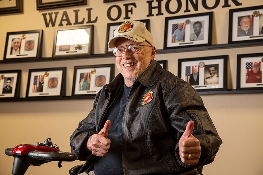 The Wall of Honor at Ivy Creek